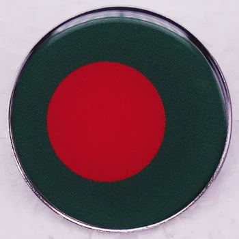 Булавки для Пуговиц с Эмблемой страны и Значком Флага Бангладеш